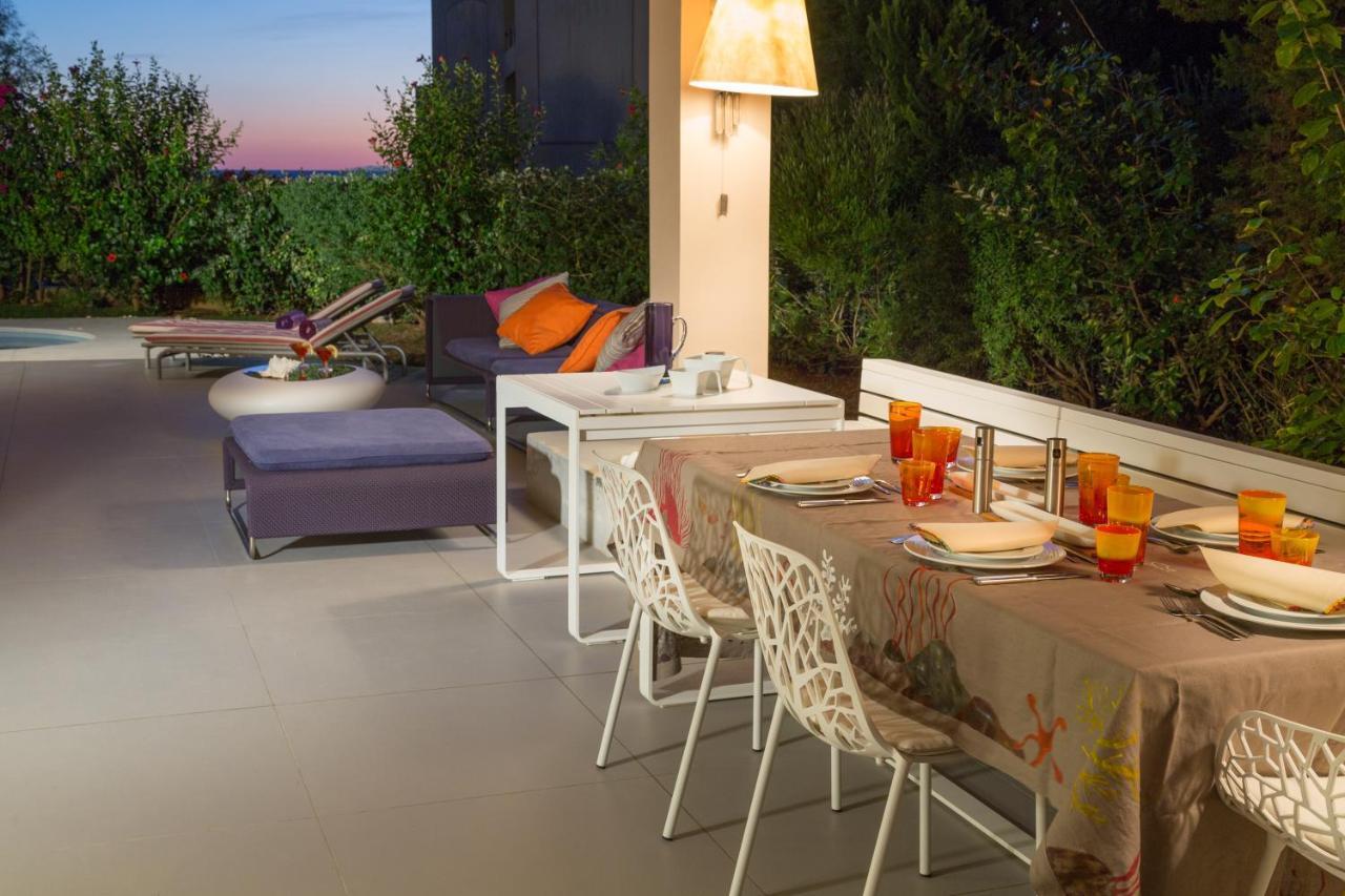 Luxurious Villa Philoxenia Lagonisi Exterior photo